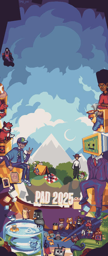 '25 PIXEL ART DISCORD WALLPAPER
