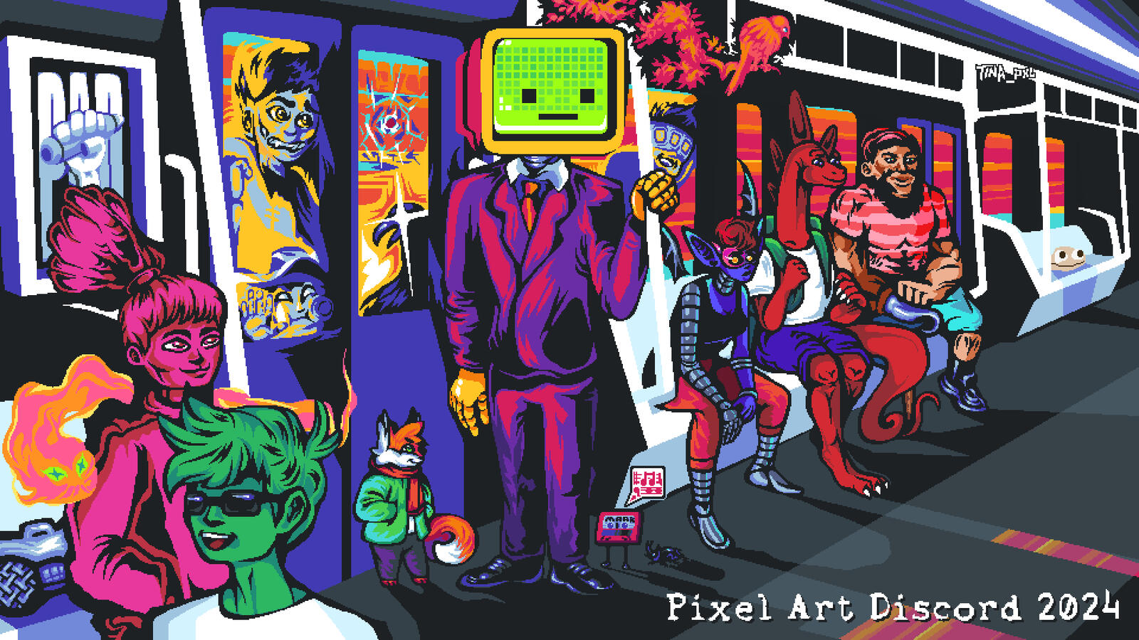 &#39;24 PIXEL ART DISCORD WALLPAPER [2024]